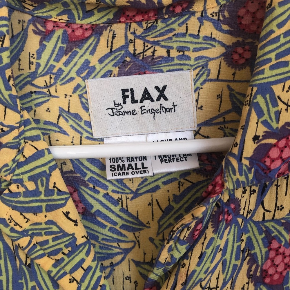FLAX dress 1940s style